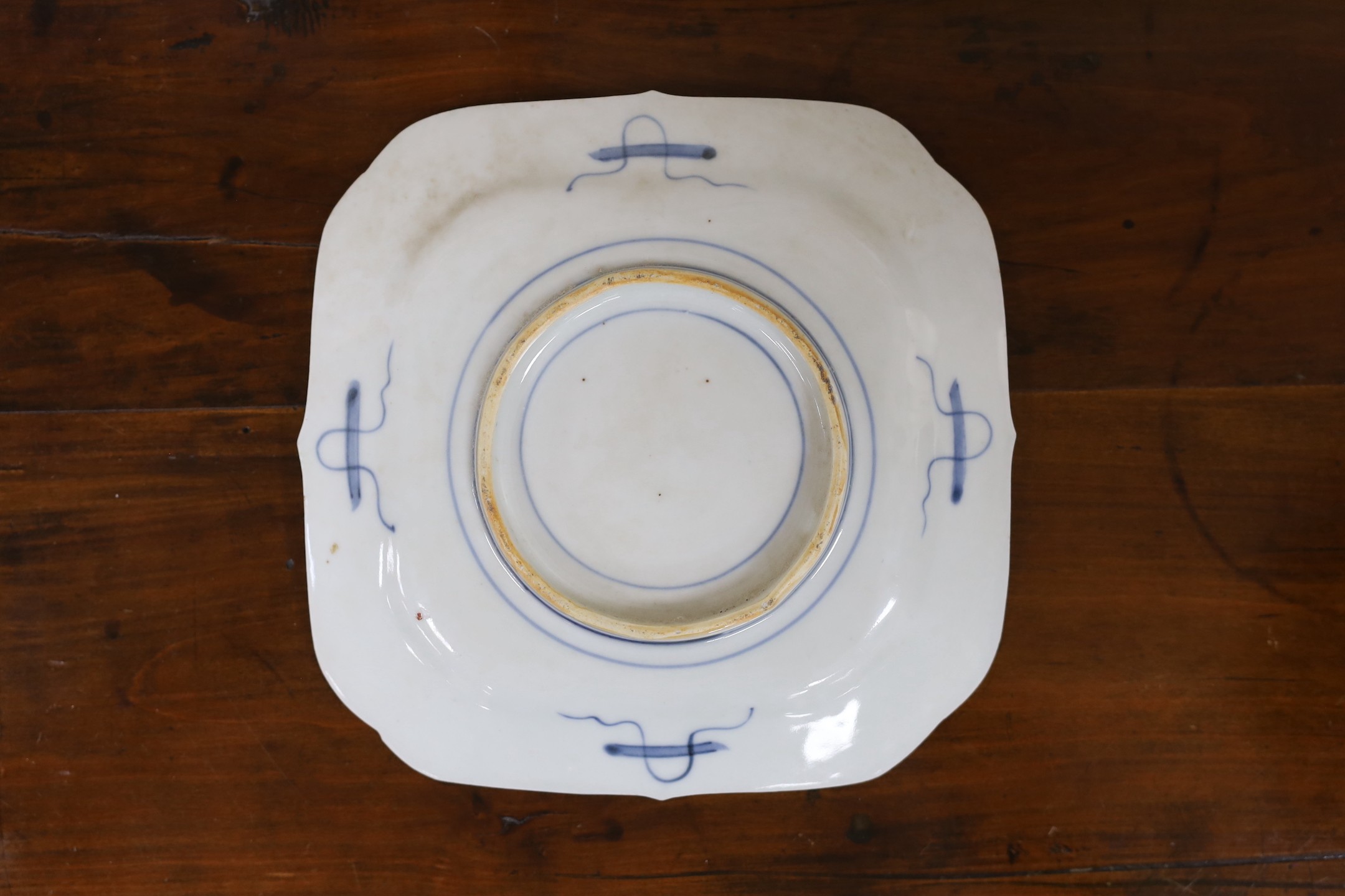 A Japanese Imari plate